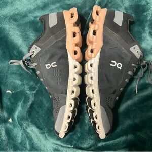 ON Women's Athletic Shoes - Gray and Peach